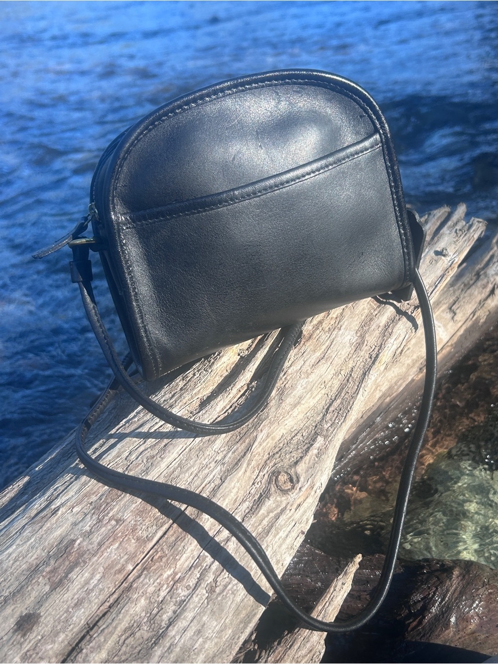 Vintage Coach 9017 Abbie Zip Crossbody Made in the United States 🇺🇸 - Picture 2 of 12